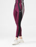 Majesty Pro Legging in Maroon