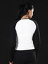 Evolve Performance Fitted Top in Black/White