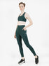 SculptPocket Performance Legging in Forest Green