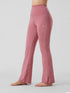 Active Flare Legging In Dull Pink
