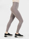 SwiftLine Nylon Performance Legging in Grayish Maroon