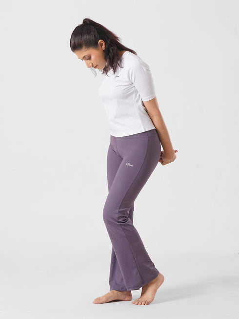 Active Flare Legging In Purple