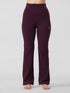 Active Flare Legging In Maroon
