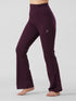 Active Flare Legging In Maroon
