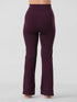 Active Flare Legging In Maroon
