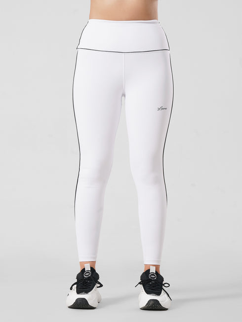 Signature Legging in White