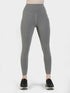 SwiftLine Nylon Performance Legging in Grayish Black