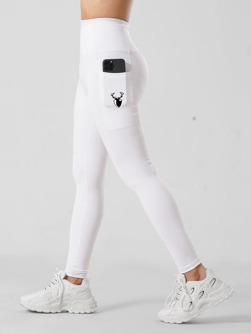 White Pocket Legging