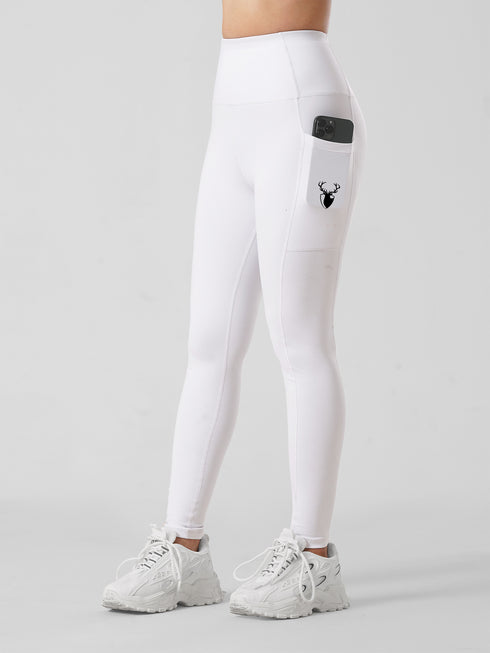 White Pocket Legging