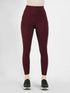 SculptPocket Performance Legging in Maroon