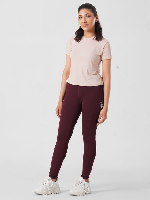 Nylon Super Soft Top in Light Pink