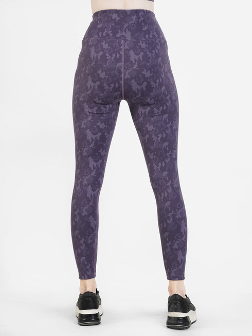 StealthCurve V-Camo Legging in Purple
