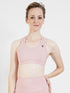 Performance Fixed Padded High Support Sports Bra in Pink