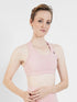 Performance Fixed Padded High Support Sports Bra in Pink