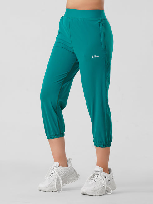 Adapted State High Rise Cropped Joggers in Skobeloff