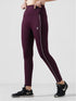 Maroon Motion Pocket Legging in Cloud Compression