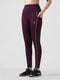 Maroon Motion Pocket Legging in Cloud Compression