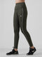 Olive Motion Pocket Legging in Cloud Compression