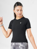 Leera Training Tee in Black