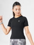 Leera Training Tee in Black