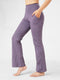 Proactive Pocket Flare legging in Purple