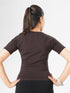 Leera Training Tee in Brown