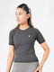 Leera Training Tee in Grey