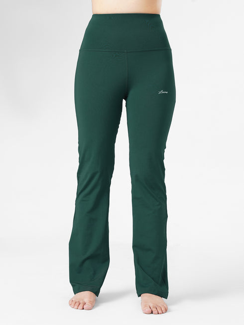 Active Flare Legging In Forest Green