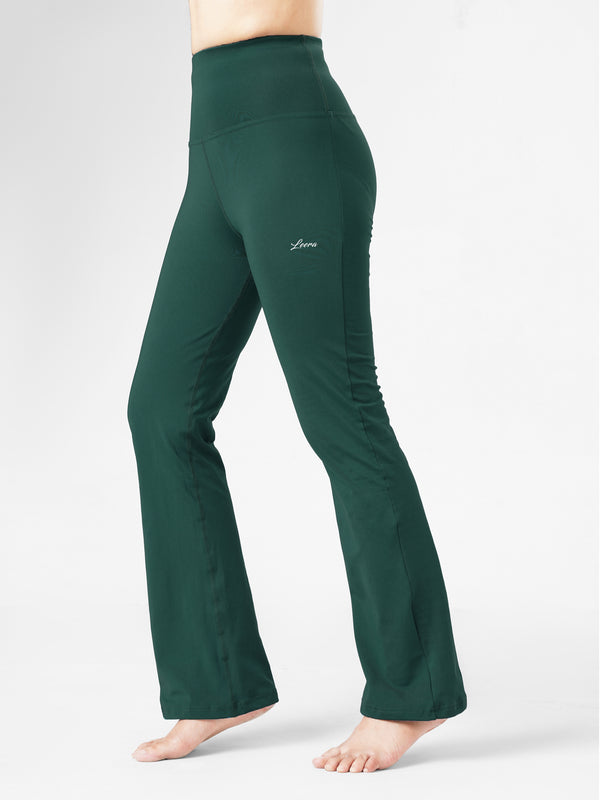 Active Flare Legging In Forest Green