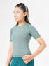 Leera Training Tee in Opal Green