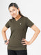 AeroMesh Performance Tee in Olive