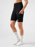 Leera Sleek Black Pocket Shorts