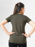 AeroMesh Performance Tee in Olive