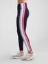 Multi Point Legging in Navy Blue