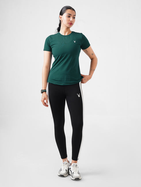 Leera Teal Base Tee