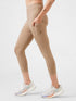 Leera Beige Pocket Capri legging