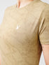 Leera Splash Super Soft Printed Tee in Beige