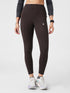 StrideFlex Pocket Legging in chocolate brown
