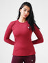 Leera's Maroon Sports Tee