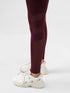 Leera Air Flex Pocket Legging in Maroon