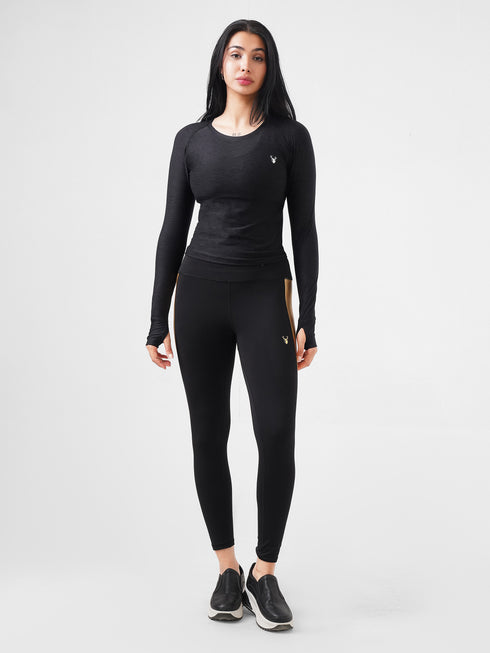 Fitted Paramount Active Pair in Black