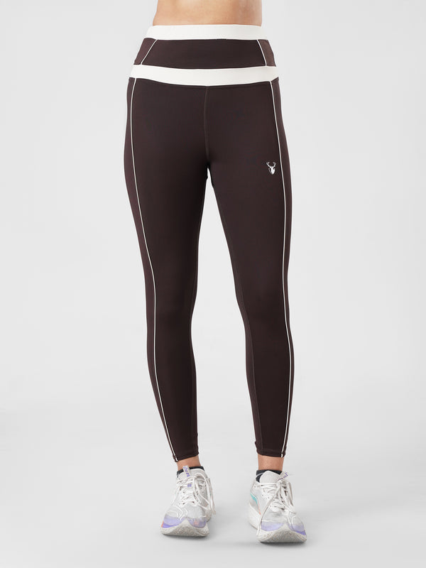StrikeLine Training Legging in Brown