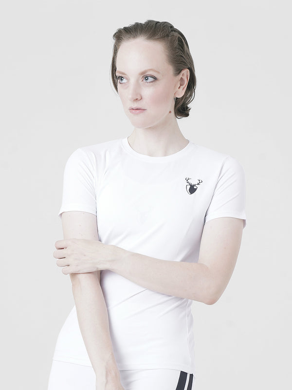 Baseline Tee in white