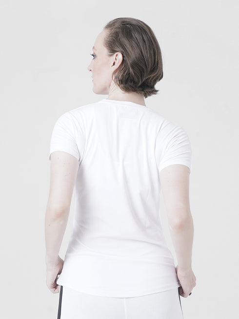 Baseline Tee in white