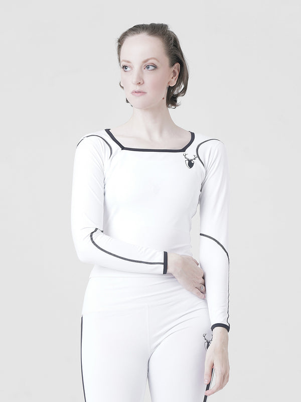 callisto Sports Tee in White