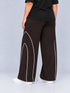 AeroArc Wide-Leg Lightweight Joggers in Brown ( PLUS SIZE )