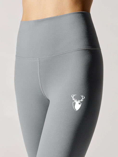 Leera Basic Legging in Stone Grey