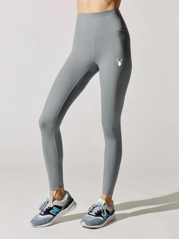 Leera Basic Legging in Stone Grey