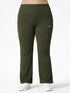 Active Flare Legging In Olive ( Plus size )