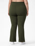 Active Flare Legging In Olive ( Plus size )